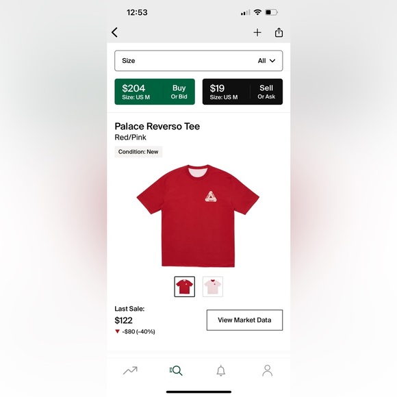 Palace Reverso Tee - Picture 4 of 4